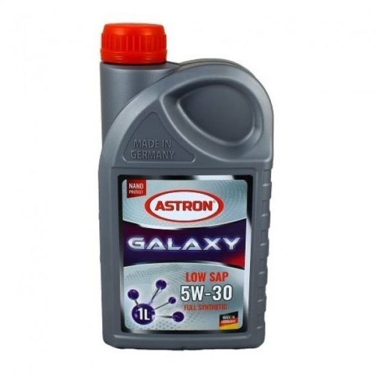 Моторное масло синтетическое Astron Galaxy LOW SAP 5W-30,